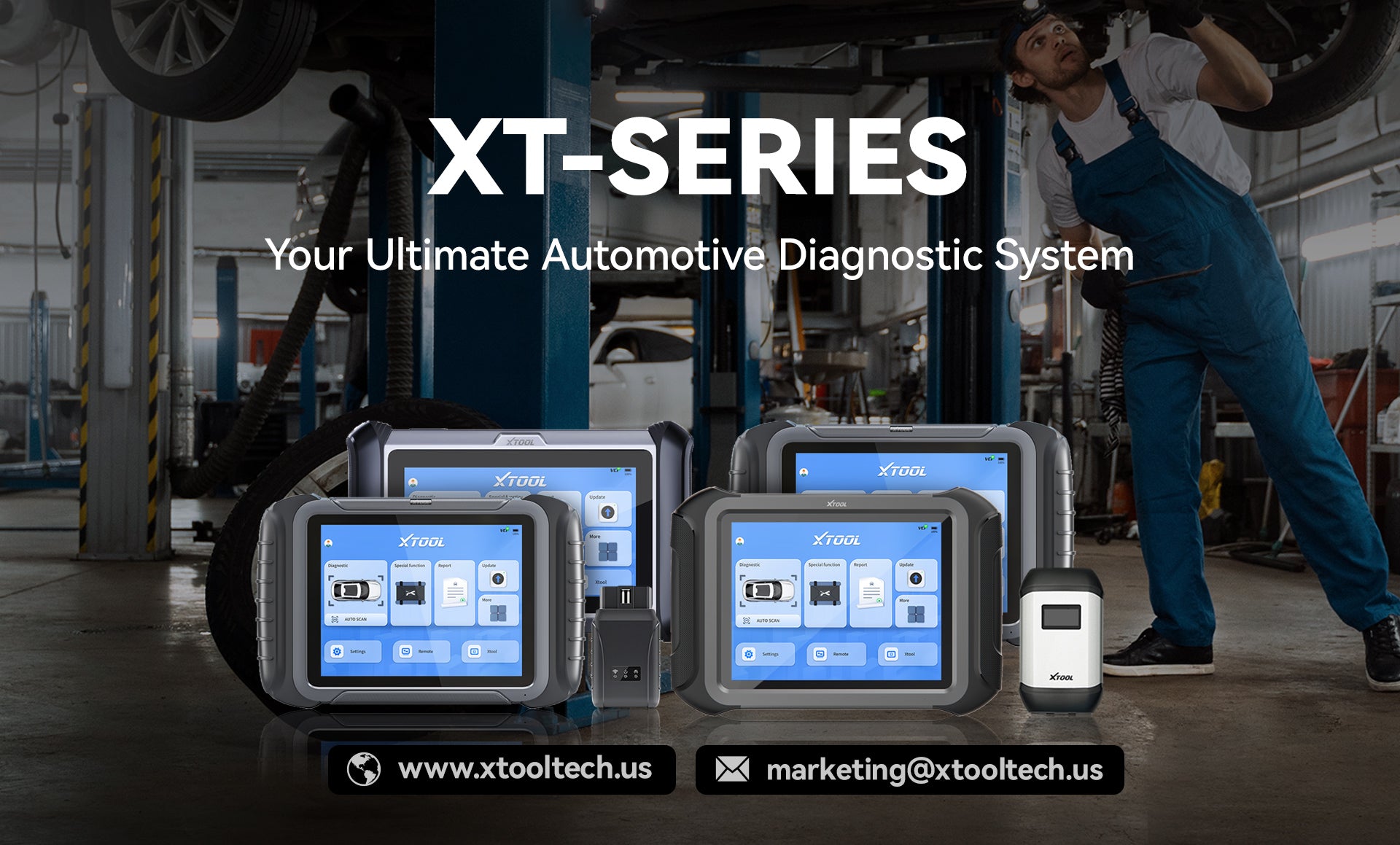 XTOOL SPOTLIGHTS CAR DIAGNOSTIC SCANNER XTSeries